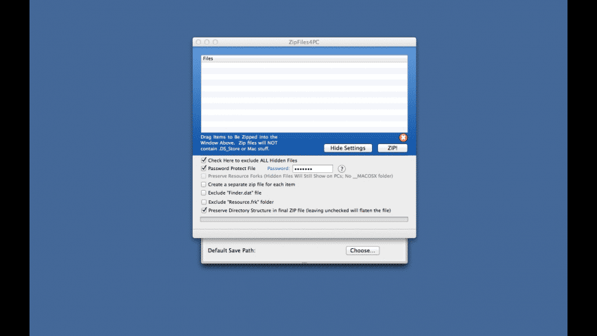 Zip opener mac free